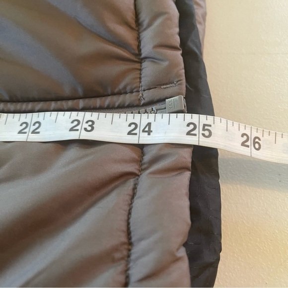 Adidas Puffer Climawarm Outdoor Jacket Winter Coat brown size small GUC - Picture 13 of 14